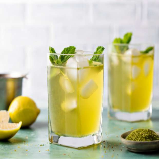 Green Tea Lemonade