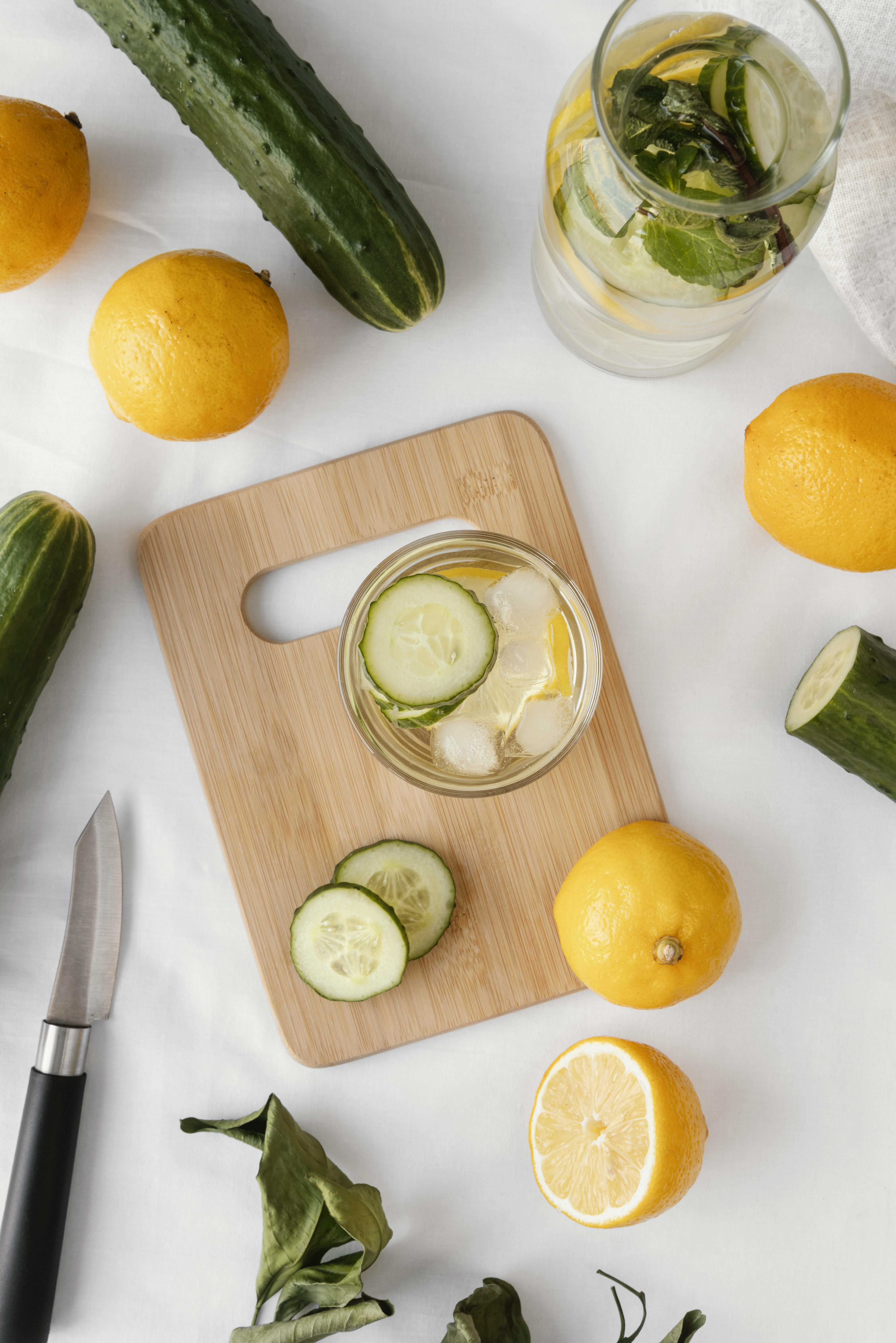 Cucumber lemonade